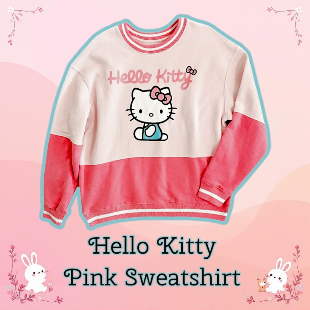 Hello Kitty Pink Sweatshirt